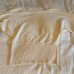 Sisley Ivory Knit Top